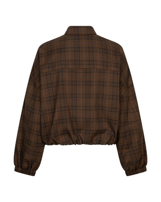 Red Button - Avy check jacket - brown blue