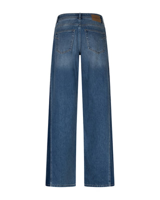 Red Button - Claudette insert contrast jeans - mid stone used