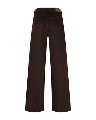 Red Button - Claudette tencel twill - espresso