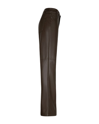 Red Button - Colette faux leather - mud