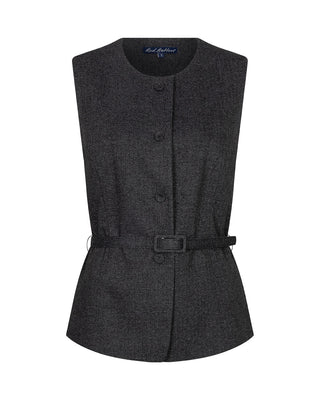 Red Button - Sarah sleeveless punta - grey black