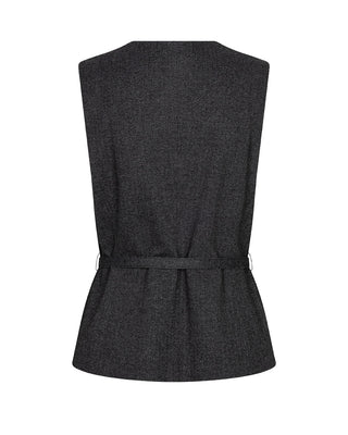 Red Button - Sarah sleeveless punta - grey black