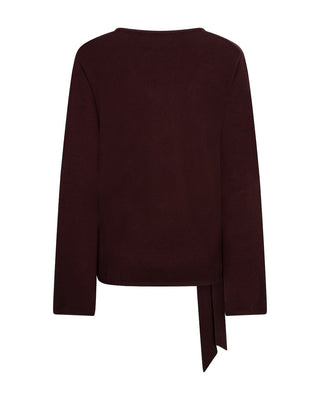 Red Button - Sweet knot - burgundy