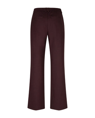 Red Button - Claudette fancy punta - burgundy