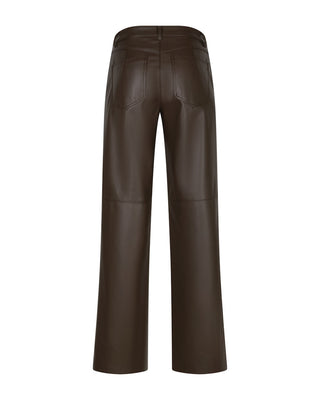 Red Button - Colette faux leather - mud