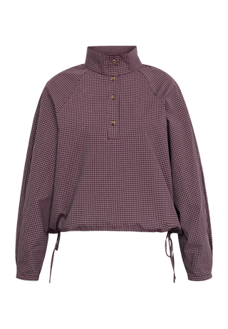 Sisters Point - Sisters Point - Edwin blouse - berry check