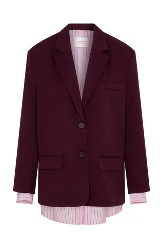 Studio Amaya - Haven blazer bordeaux