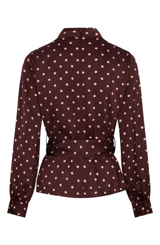 Studio Amaya - Selya blouse bordeaux