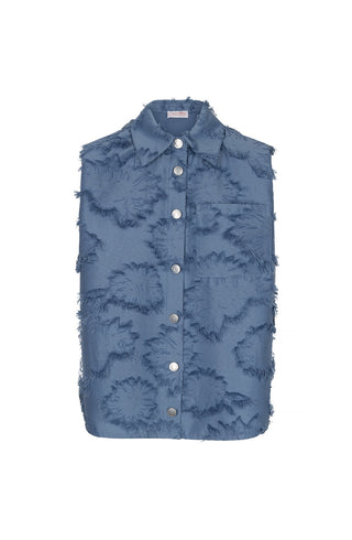 Studio Amaya - Storm blouse - blue