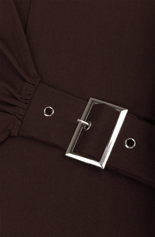 Studio Amaya - Roos blouse brown
