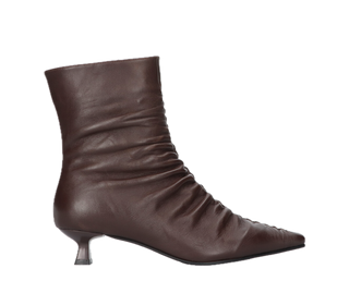 Tango - Charli leather plisse boots - dark brown