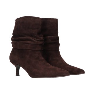 Tango - Faya suede short wrinkle boot - dark brown