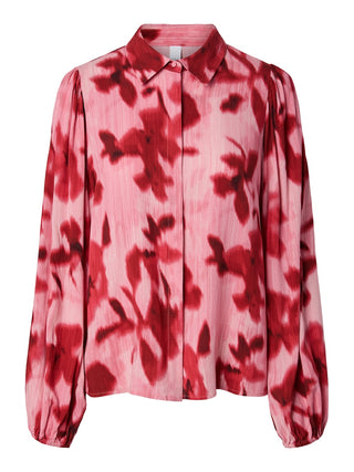 YAS - Asina blouse moonlite mauve