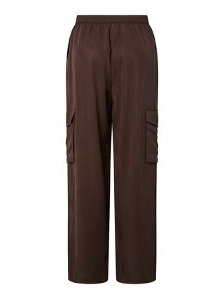 YAS - Bamboo pants - coffee bean