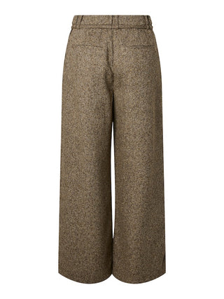 YAS - Gima pants - sepia melange