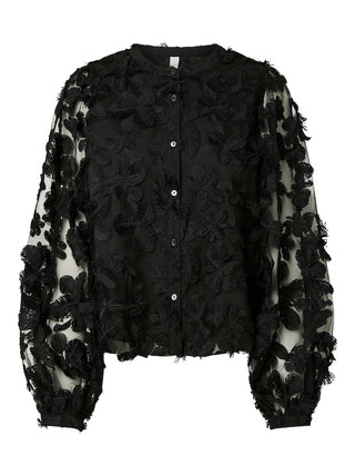 YAS - Karly blouse - black