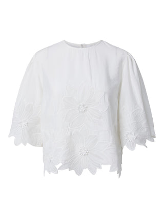YAS - Mori 2/4 top Star white