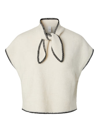 YAS - Telo scarf knit top