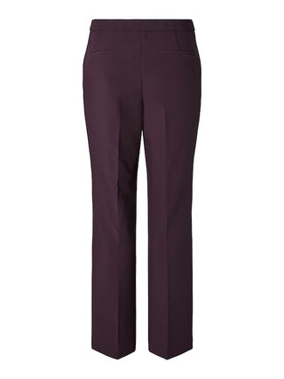 YAS - Bethy pants - plum perfect