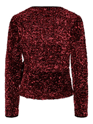 YAS - Elle wrap top Port royale