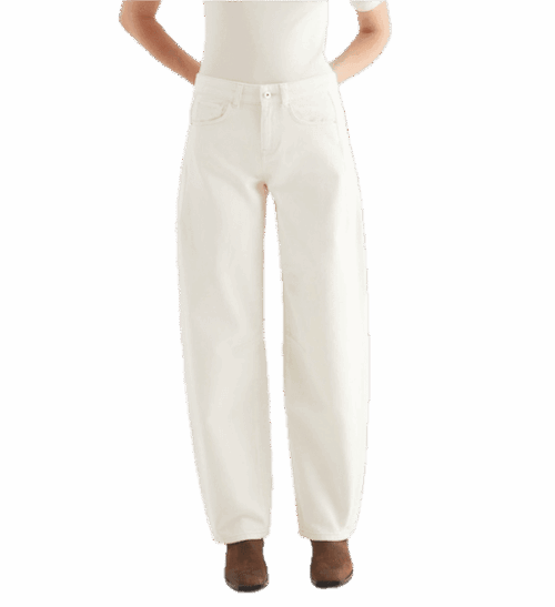 COJ - Clara jeans - balloon ecru