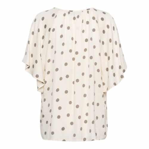 &Co Woman - Axelle dot blouse vanilla &Co Woman - Axelle dot blouse - vanilla
