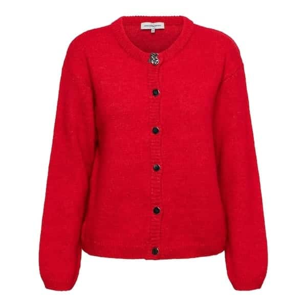 &Co Woman - Bruna cardigan - red