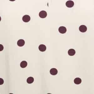 &Co Woman - Marley dot shirt - vanilla