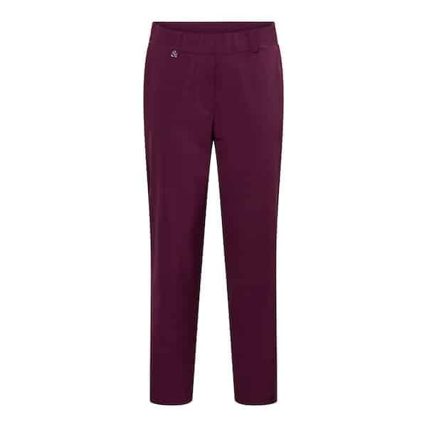 &Co Woman - Parella 7/8 pants travel - plum