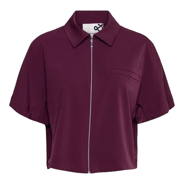 &Co Woman - Peike travel blazer - plum