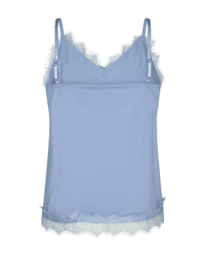 Freequent - top - Bicco - chambray blue
