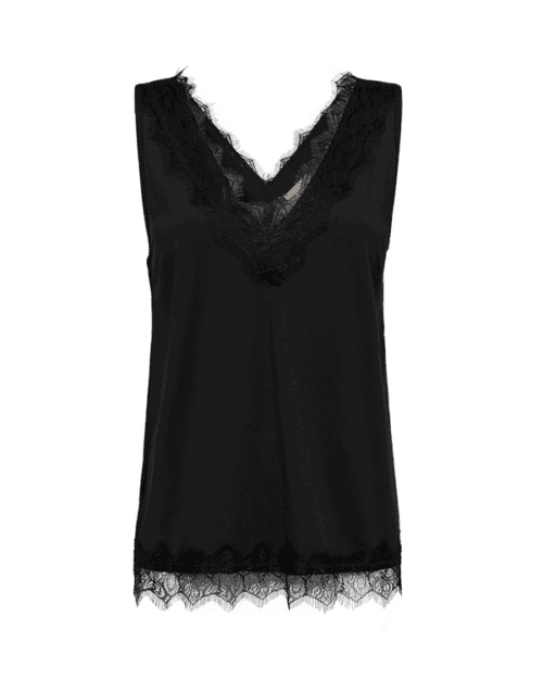 Freequent - Bicco top - black