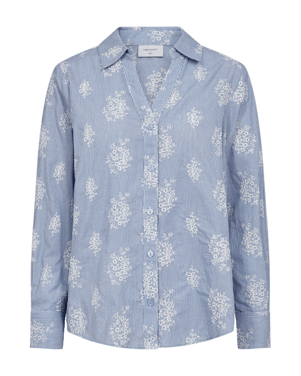 Freequent - Lela blouse - chambray