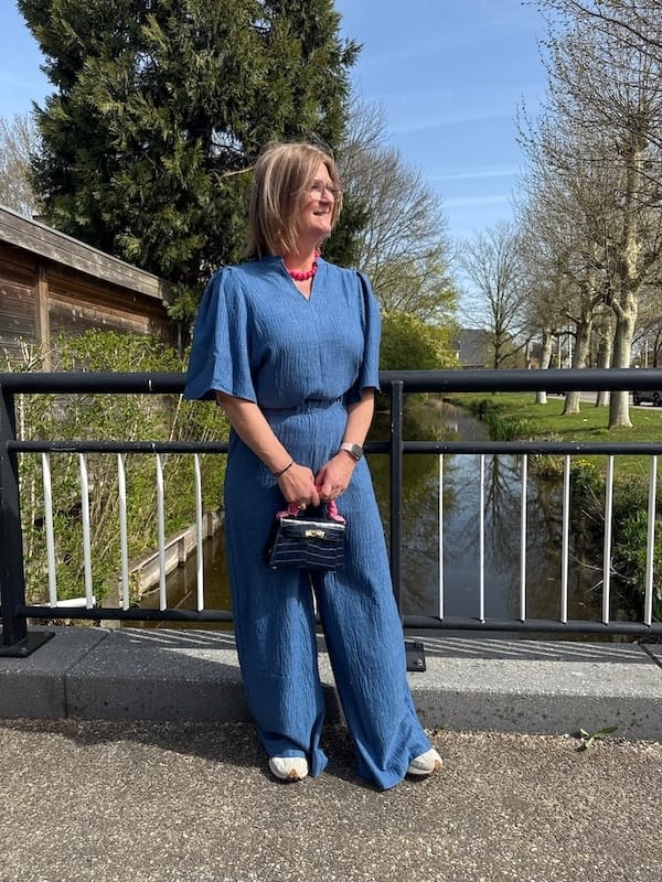 Peppercorn - Gaby pinstripe top