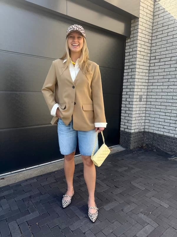 Peppercorn - Nanna blazer - sand