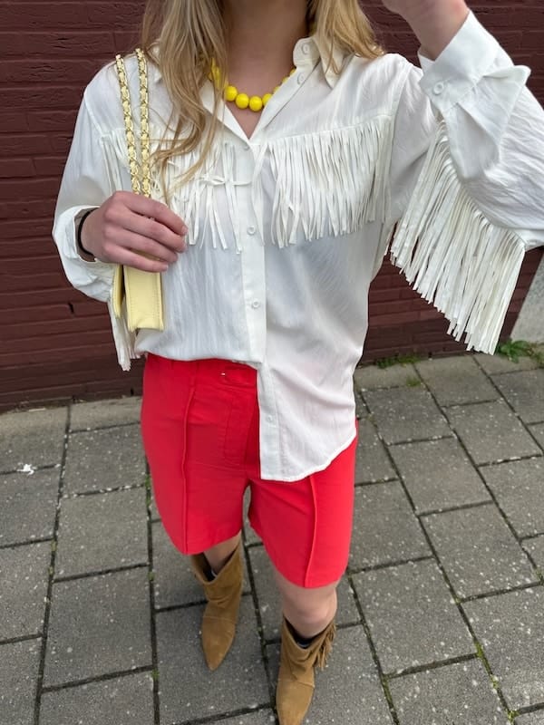 Peppercorn - Nareen blouse franje