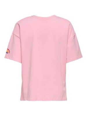 ONLY - Bolette tee - romance rose/fragole