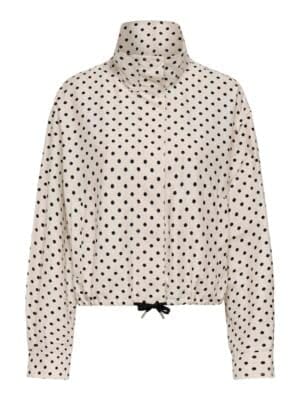 ONLY - Cassandra dot jacket - cloud dancer