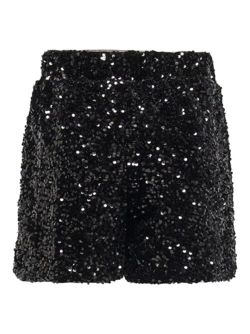 ONLY - Confidence short - sequins black
