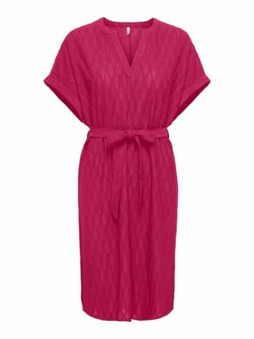 ONLY - Diana dress - sangria