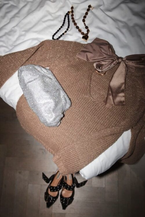 ONLY - Shine glitter - cocoa ONLY - Shine glitter - cocoa