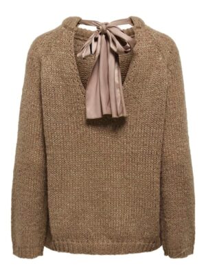 ONLY - Shine glitter - cocoa