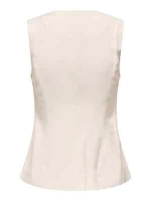 ONLY - Tila waistcoat - cloud dancer