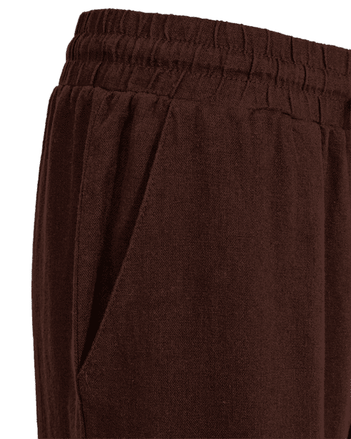 Freequent - Lava ankle pants - Coffee Bean Freequent - Lava ankle pants - Coffee Bean
