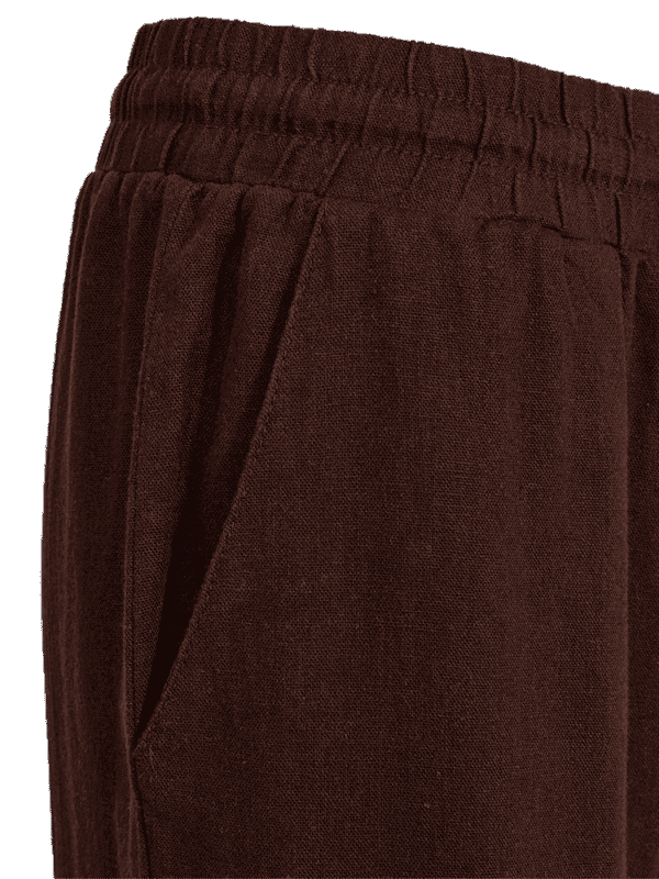 Freequent - Lava ankle pants - Coffee Bean