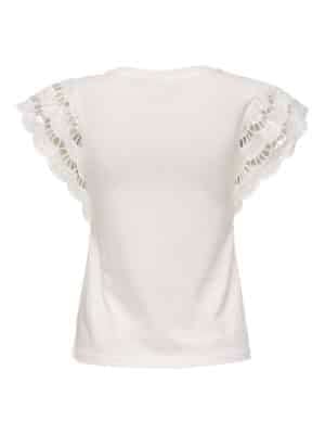 Only - Macy t-shirt - cloud dancer