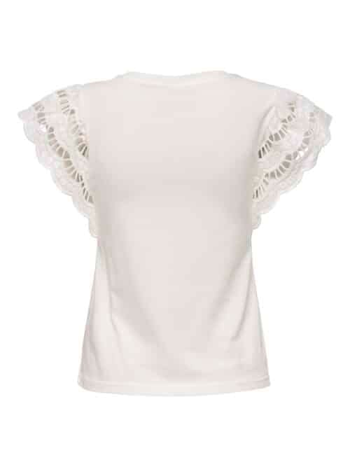 Only Macy t-shirt - cloud dancer XS Only - Macy t-shirt - cloud dancer