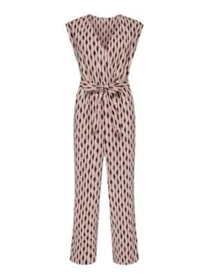 Only - Maine jumpsuit - birch brick red