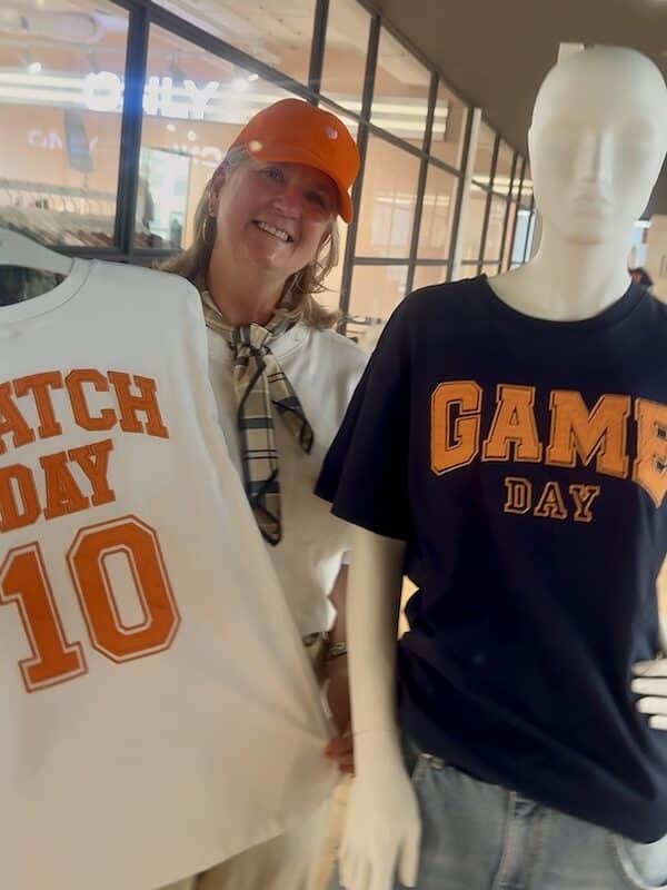 Only -Rikka t-shirt game day - navy