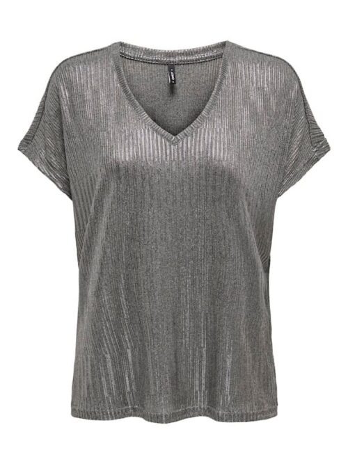Only - v-neck - Mirinda - dark grey